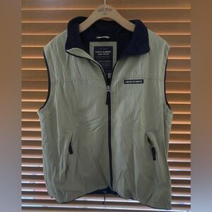 Vintage Abercrombie & Fitch Black and Tan Jacket